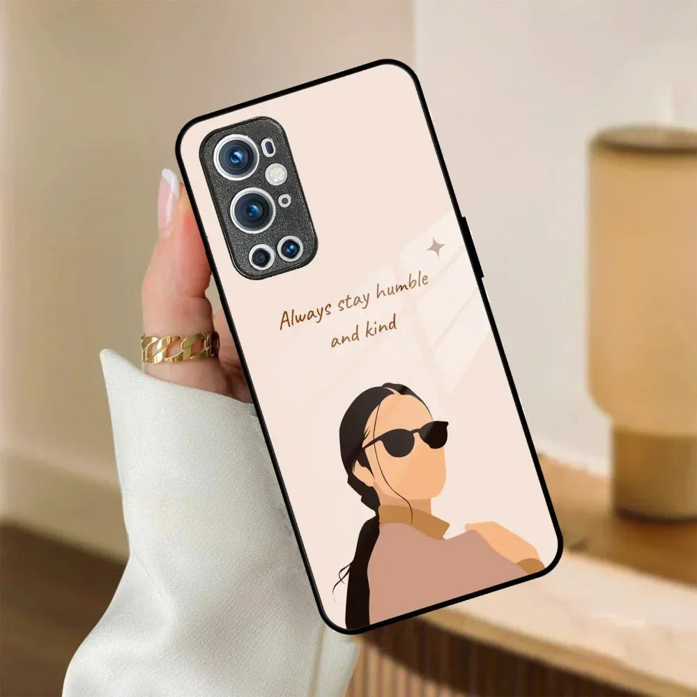 Always Stay Humble And Kind Glass Phone Cover for OnePlus - ShopOnCliQ