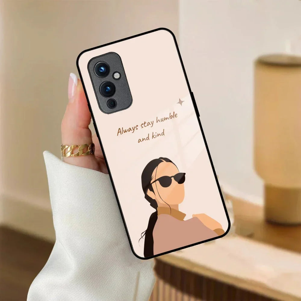 Always Stay Humble And Kind Glass Phone Cover for OnePlus - ShopOnCliQ