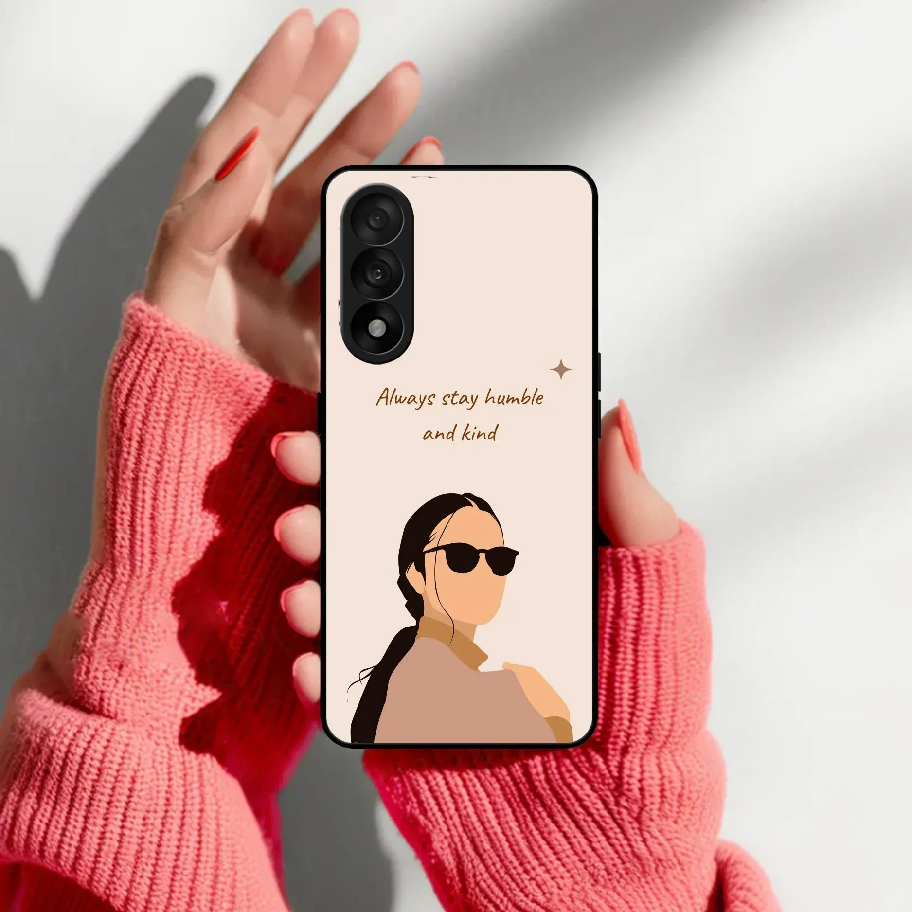 Always Stay Humble And Kind Glass Phone Cover for OnePlus - ShopOnCliQ
