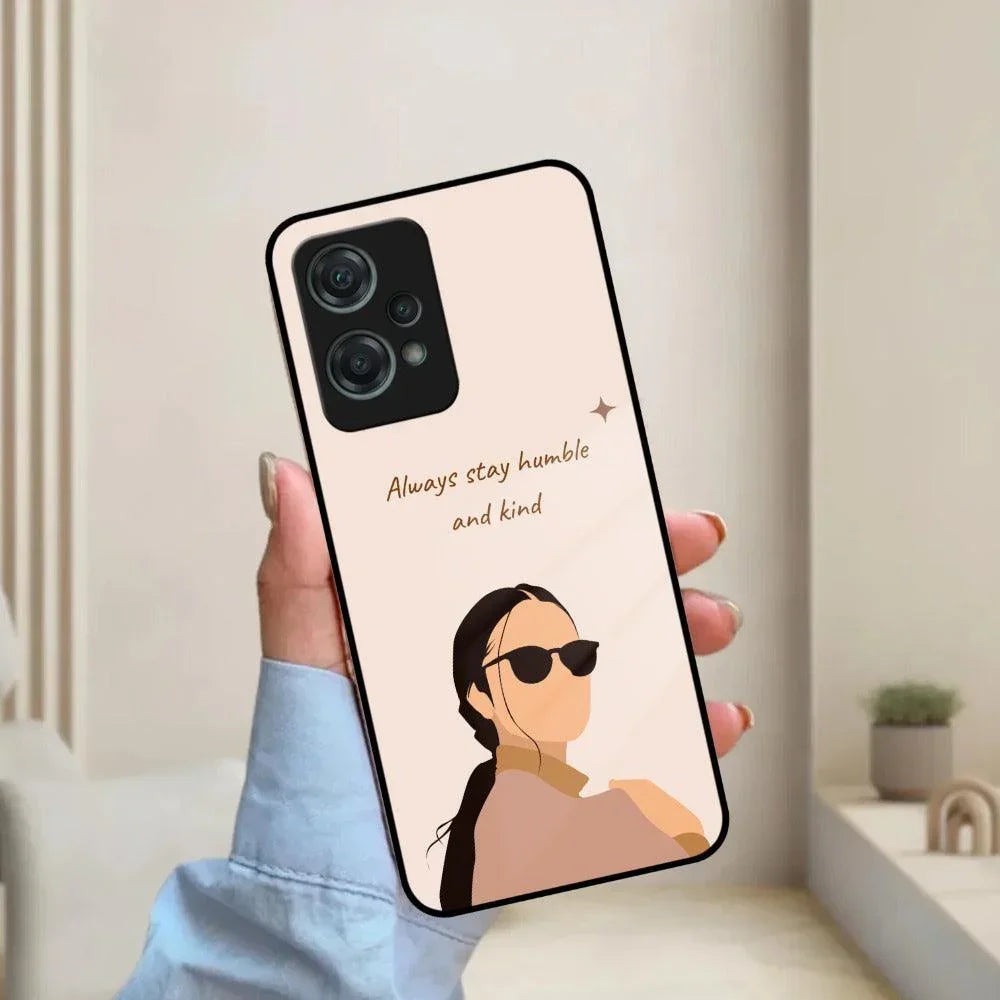 Always Stay Humble And Kind Glass Phone Cover for OnePlus - ShopOnCliQ