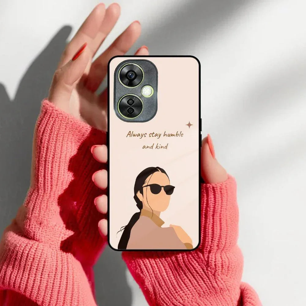 Always Stay Humble And Kind Glass Phone Cover for OnePlus - ShopOnCliQ