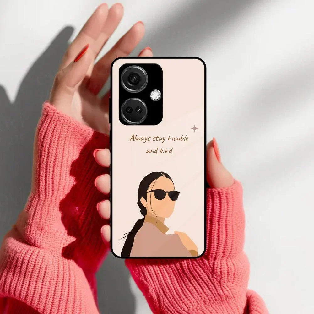 Always Stay Humble And Kind Glass Phone Cover for OnePlus - ShopOnCliQ