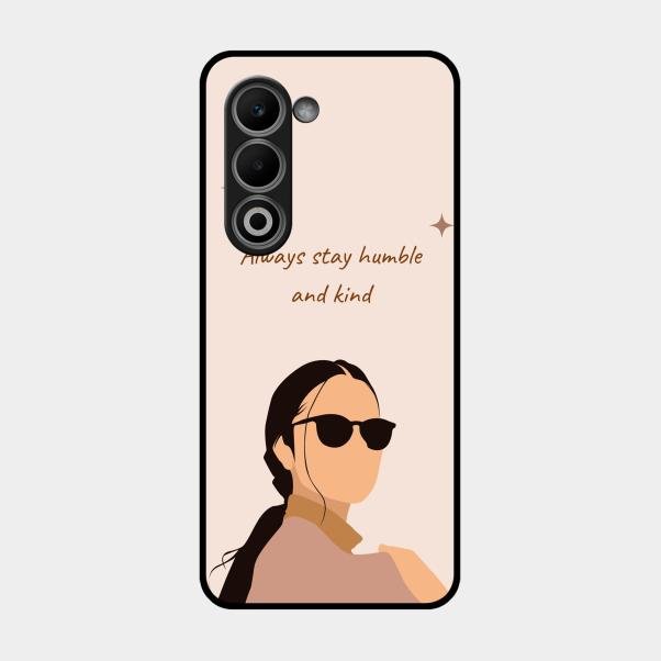 Always Stay Humble And Kind Glass Phone Cover for Oppo A5 5G