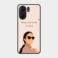 Always Stay Humble And Kind Glass Phone Cover for Oppo A5X 5G