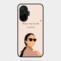 Always Stay Humble And Kind Glass Phone Cover for Poco F7 5G