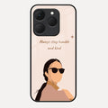 Always Stay Humble And Kind Glass Phone Cover for Realme 15T 5G