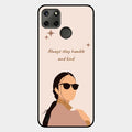 Always Stay Humble And Kind Glass Phone Cover for Realme C21Y