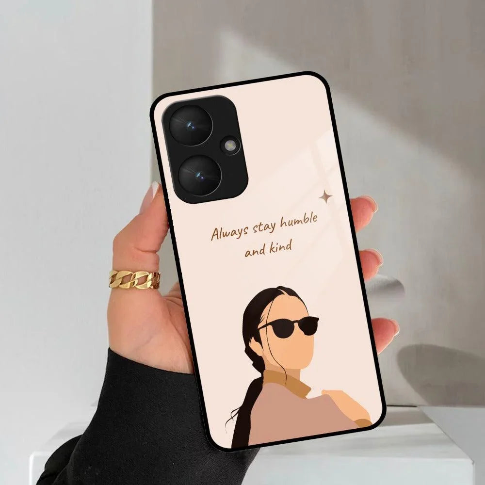 Always Stay Humble And Kind Glass Phone Cover for Redmi/Xiaomi - ShopOnCliQ