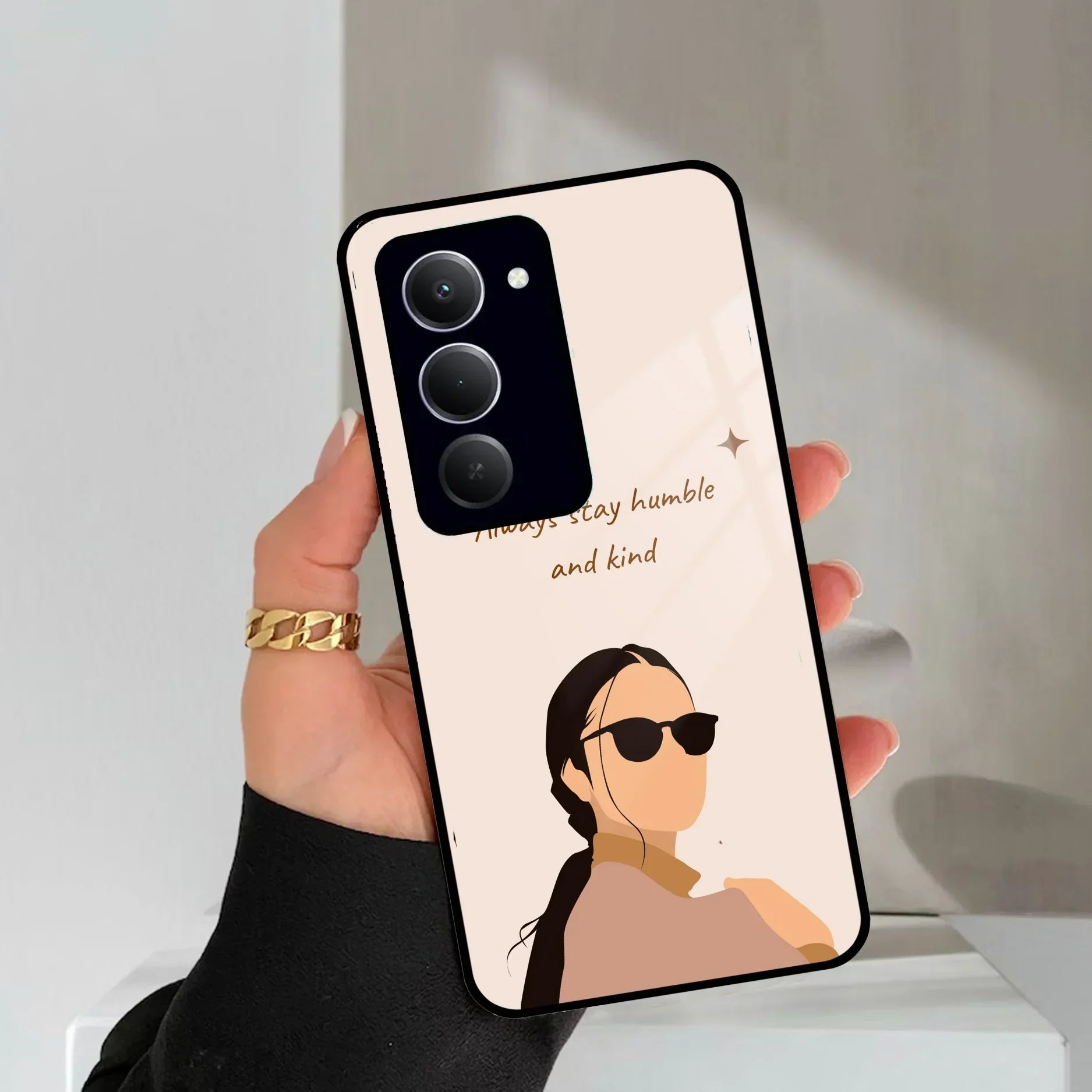 Always Stay Humble And Kind Glass Phone Cover for Redmi/Xiaomi - ShopOnCliQ