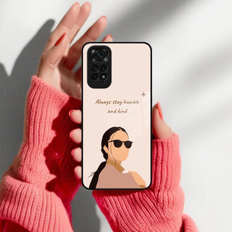 Always Stay Humble And Kind Glass Phone Cover for Redmi/Xiaomi - ShopOnCliQ
