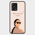 Always Stay Humble And Kind Glass Phone Cover for Redmi Note 12 5G