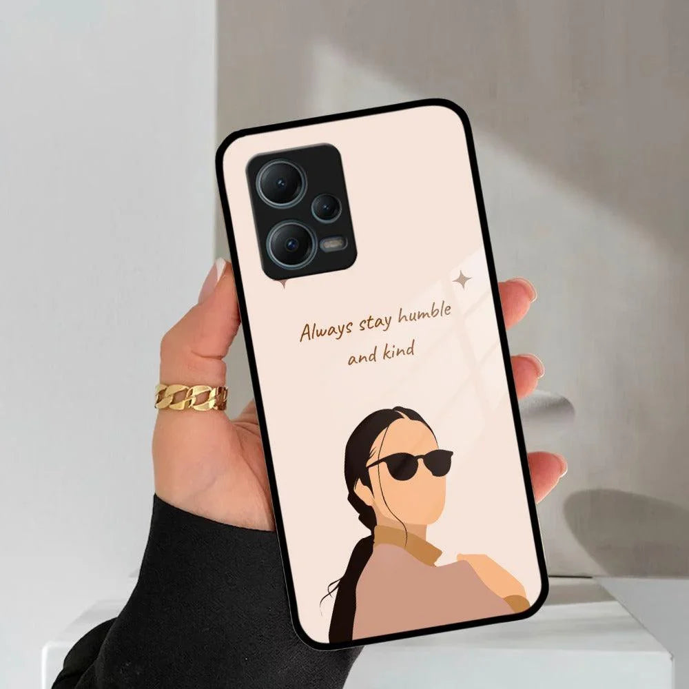 Always Stay Humble And Kind Glass Phone Cover for Redmi/Xiaomi - ShopOnCliQ