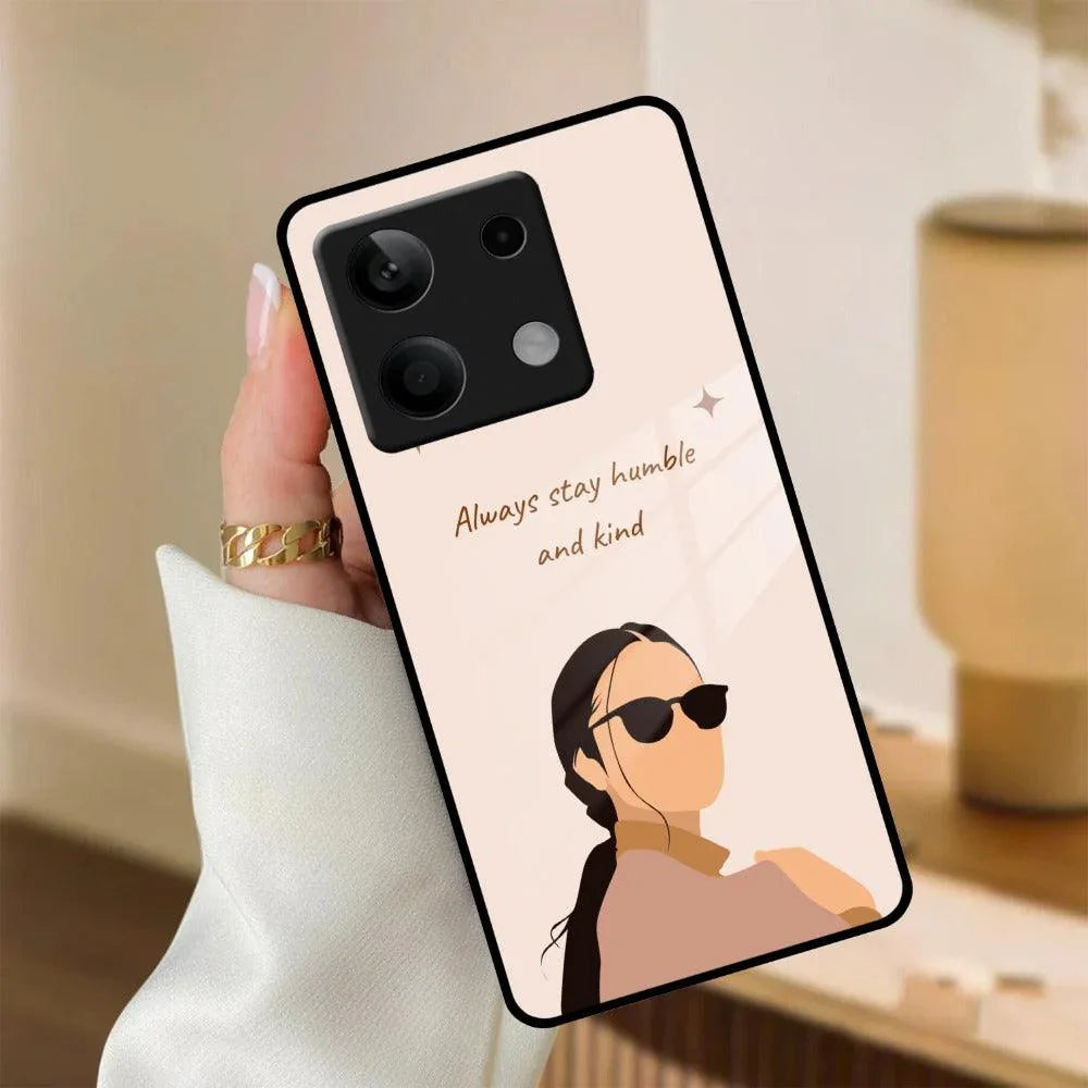 Always Stay Humble And Kind Glass Phone Cover for Redmi/Xiaomi - ShopOnCliQ