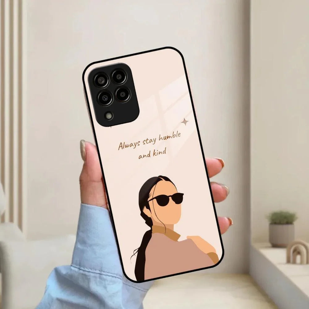 Always Stay Humble And Kind Glass Phone Cover for Samsung - ShopOnCliQ