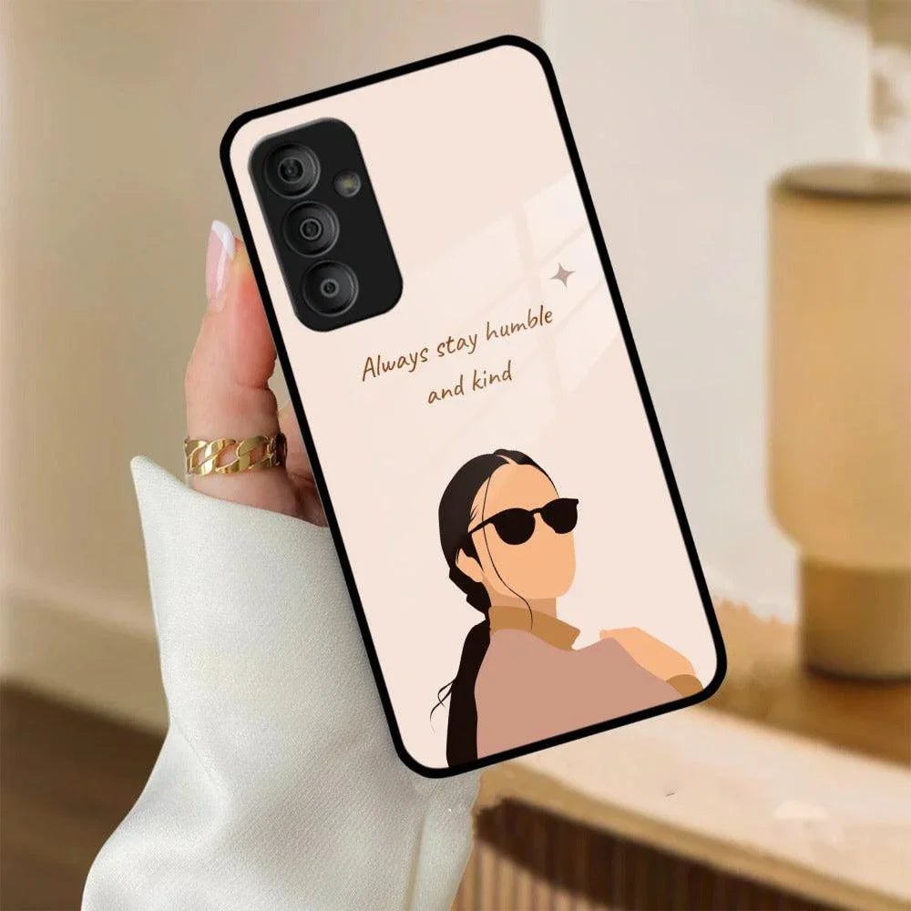 Always Stay Humble And Kind Glass Phone Cover for Samsung - ShopOnCliQ