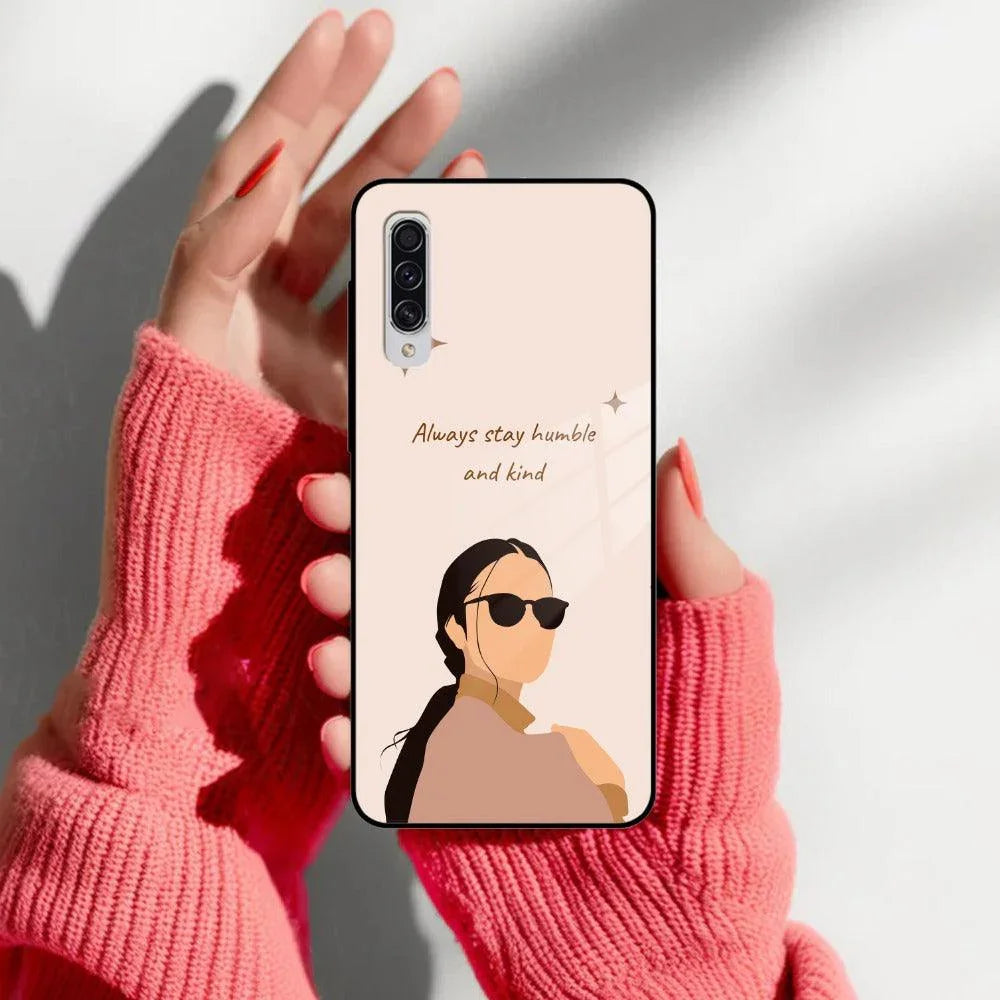Always Stay Humble And Kind Glass Phone Cover for Samsung - ShopOnCliQ