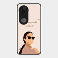 Always Stay Humble And Kind Glass Phone Cover for Vivo T4R 5G