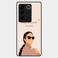 Always Stay Humble And Kind Glass Phone Cover for Vivo V27 5G