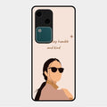 Always Stay Humble And Kind Glass Phone Cover for Vivo V30 5G