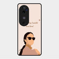 Always Stay Humble And Kind Glass Phone Cover for Vivo V40 5G