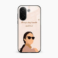 Always Stay Humble And Kind Glass Phone Cover for Vivo V60e 5G