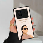 Always Stay Humble And Kind Glass Phone Cover For iQOO - ShopOnCliQ