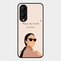 Always Stay Humble And Kind Glass Phone Cover for Vivo Y17S