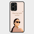 Always Stay Humble And Kind Glass Phone Cover for Vivo Y56 5G