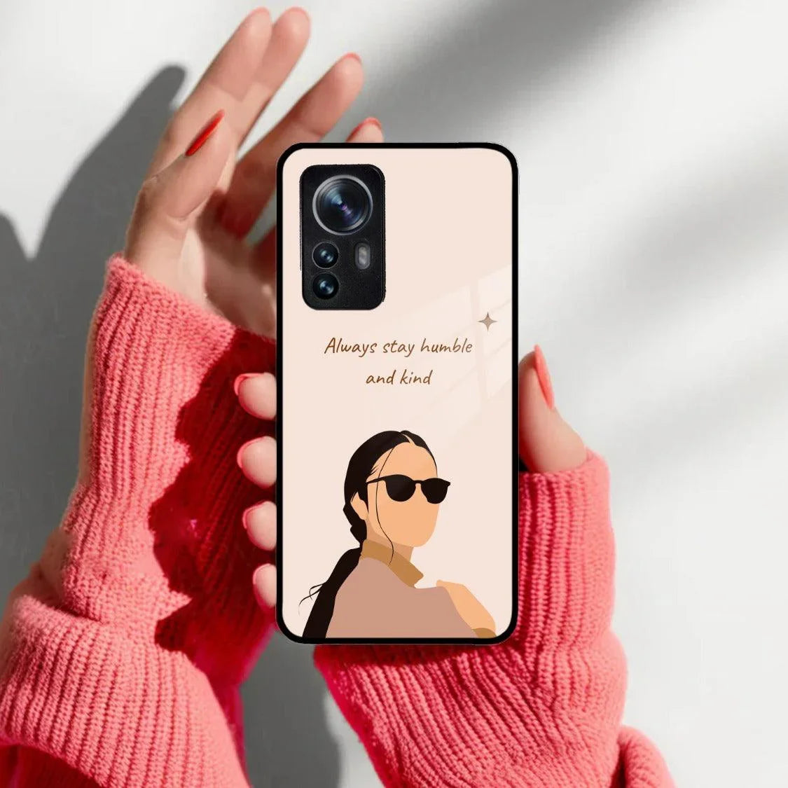 Always Stay Humble And Kind Glass Phone Cover for Redmi/Xiaomi - ShopOnCliQ