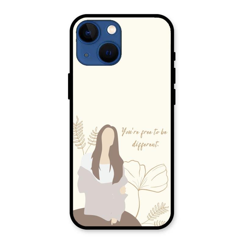 Always Stay Humble And Kind Glass Phone Cover-V2 for iPhone 13 mini