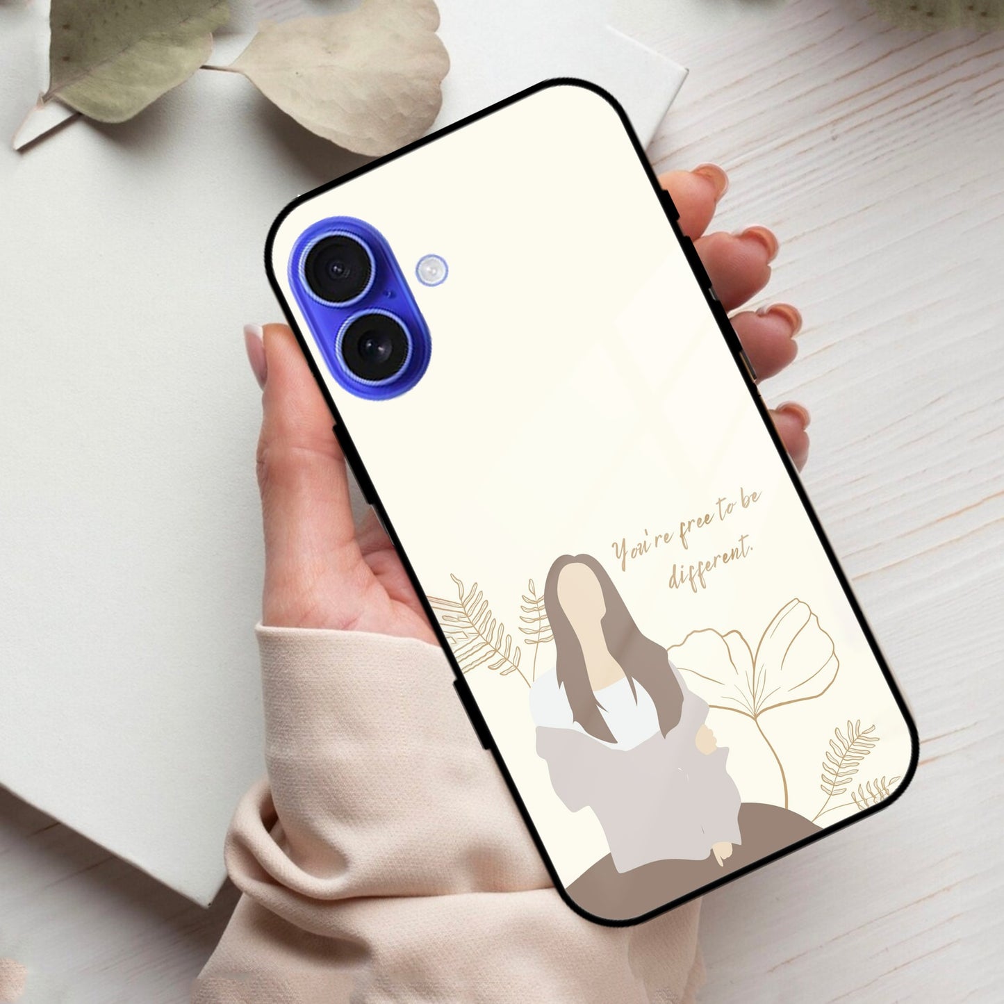 Always Stay Humble And Kind Glass Phone Cover-V2 for iPhone