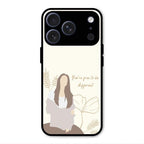 Always Stay Humble And Kind Glass Phone Cover-V2 for iPhone 17 Pro Max