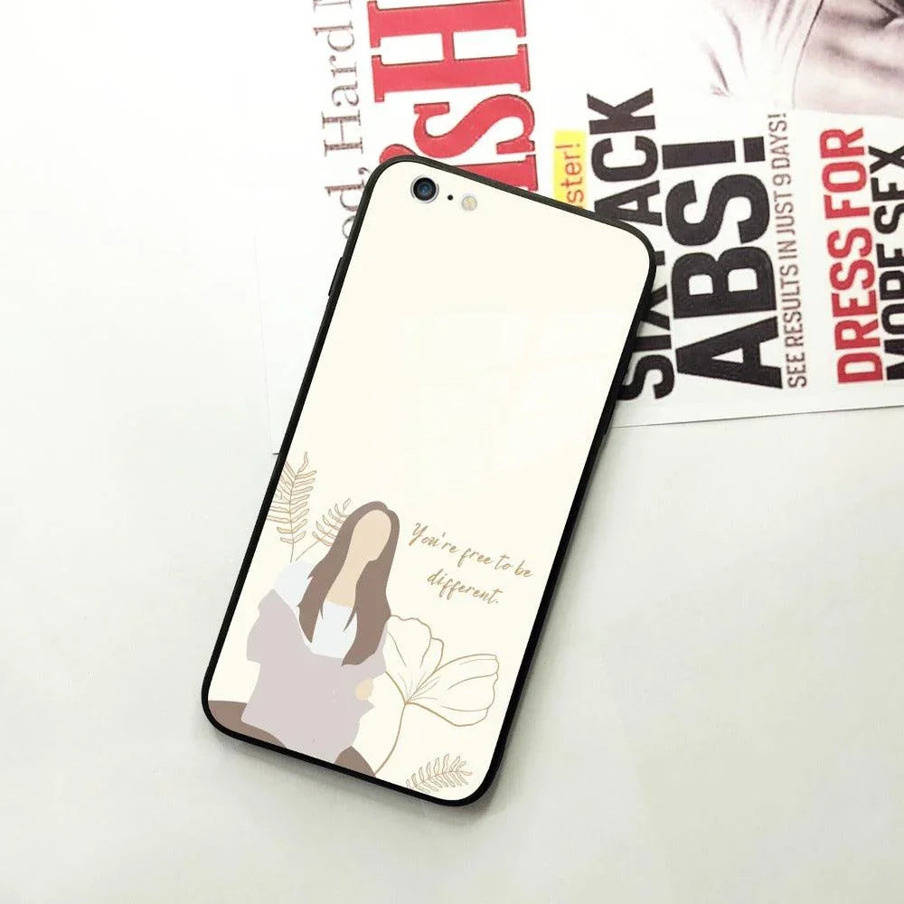 Always Stay Humble And Kind Glass Phone Cover-V2 for iPhone - ShopOnCliQ