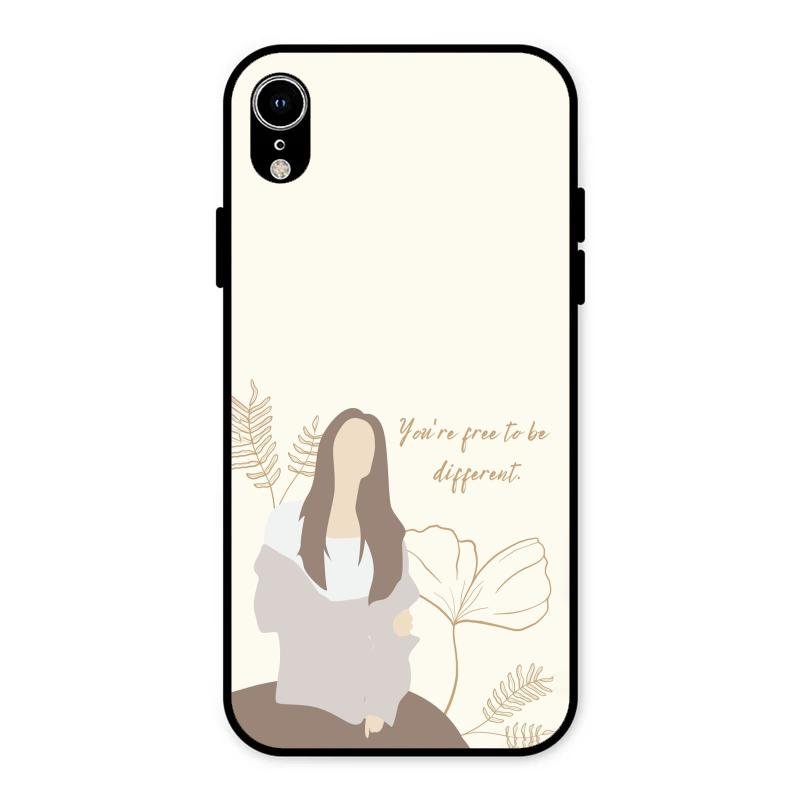 Always Stay Humble And Kind Glass Phone Cover-V2 for iPhone XR