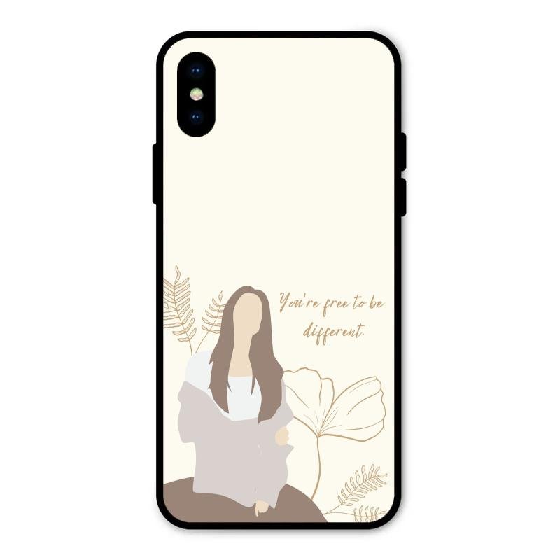Always Stay Humble And Kind Glass Phone Cover-V2 for iPhone XS