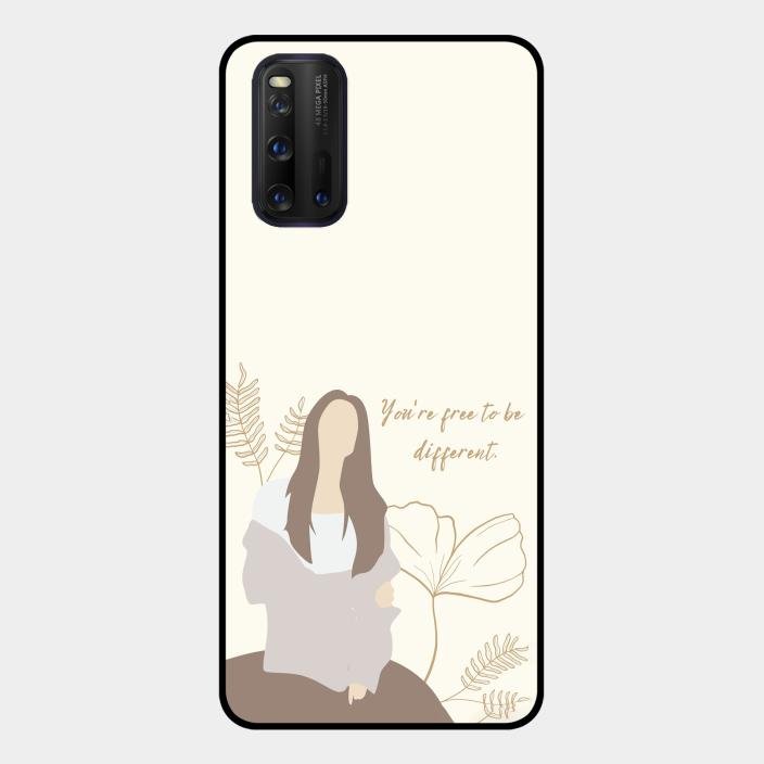 Always Stay Humble And Kind Glass Phone Cover-V2 for Iqoo 3 5G