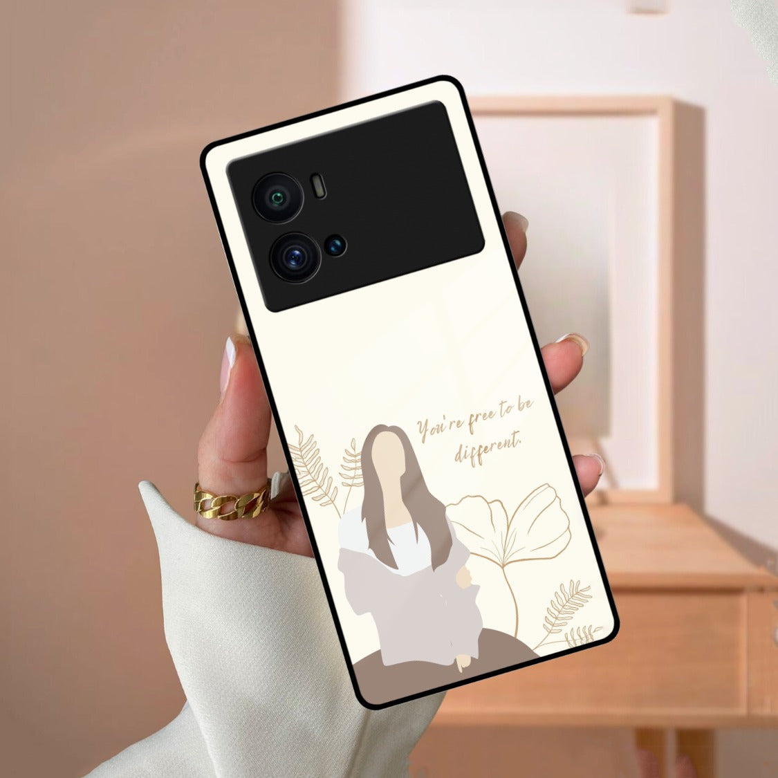 Always Stay Humble And Kind Glass Phone Cover V2 For iQOO