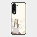 Always Stay Humble And Kind Glass Phone Cover-V2 for Iqoo Z10 Lite