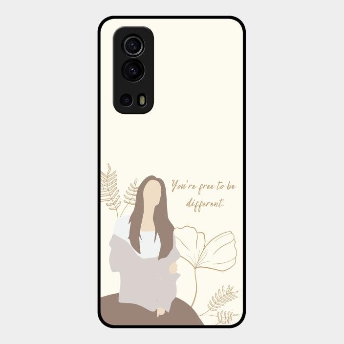 Always Stay Humble And Kind Glass Phone Cover-V2 for Iqoo Z3 5G