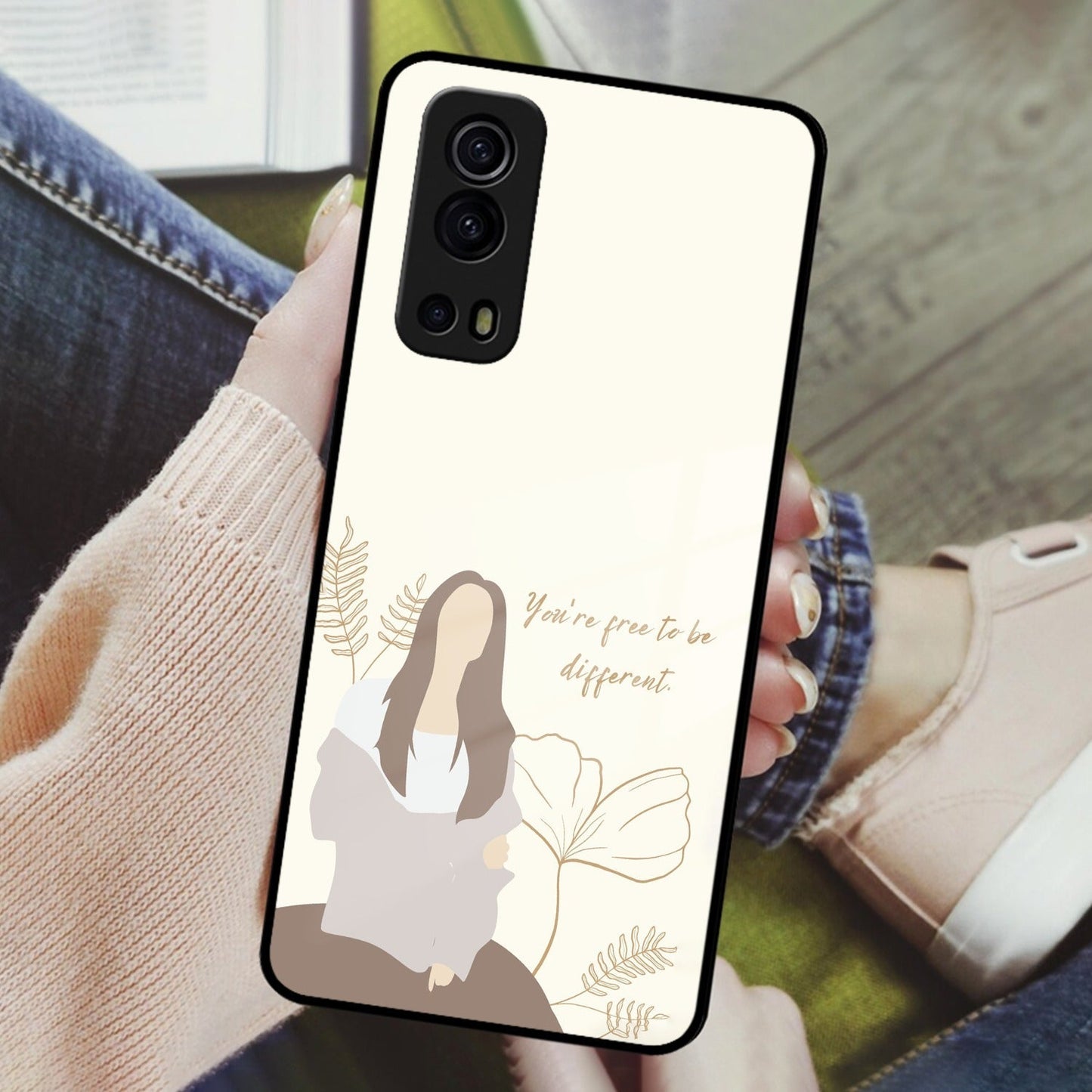 Always Stay Humble And Kind Glass Phone Cover V2 For iQOO