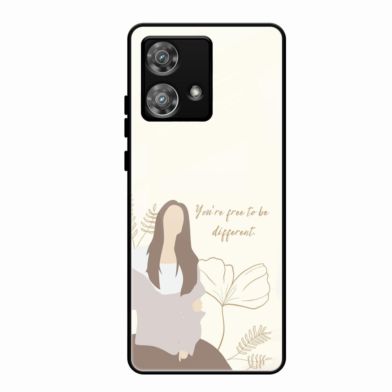 Always Stay Humble And Kind Glass Phone Cover-V2 for Motorola Edge 40 5G