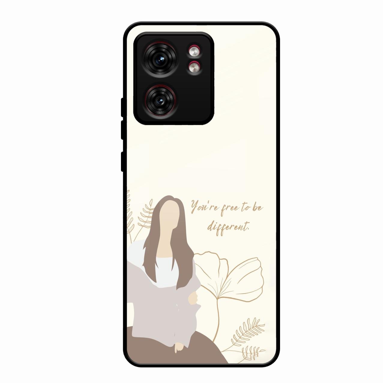 Always Stay Humble And Kind Glass Phone Cover-V2 for Motorola Edge 40