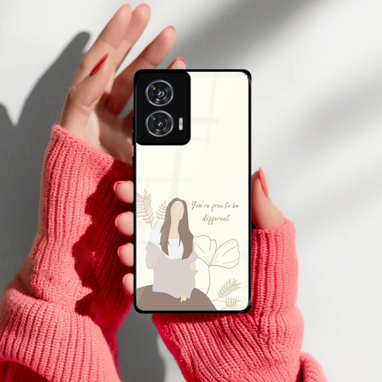 Always Stay Humble And Kind Glass Phone Cover-V2 For Motorola