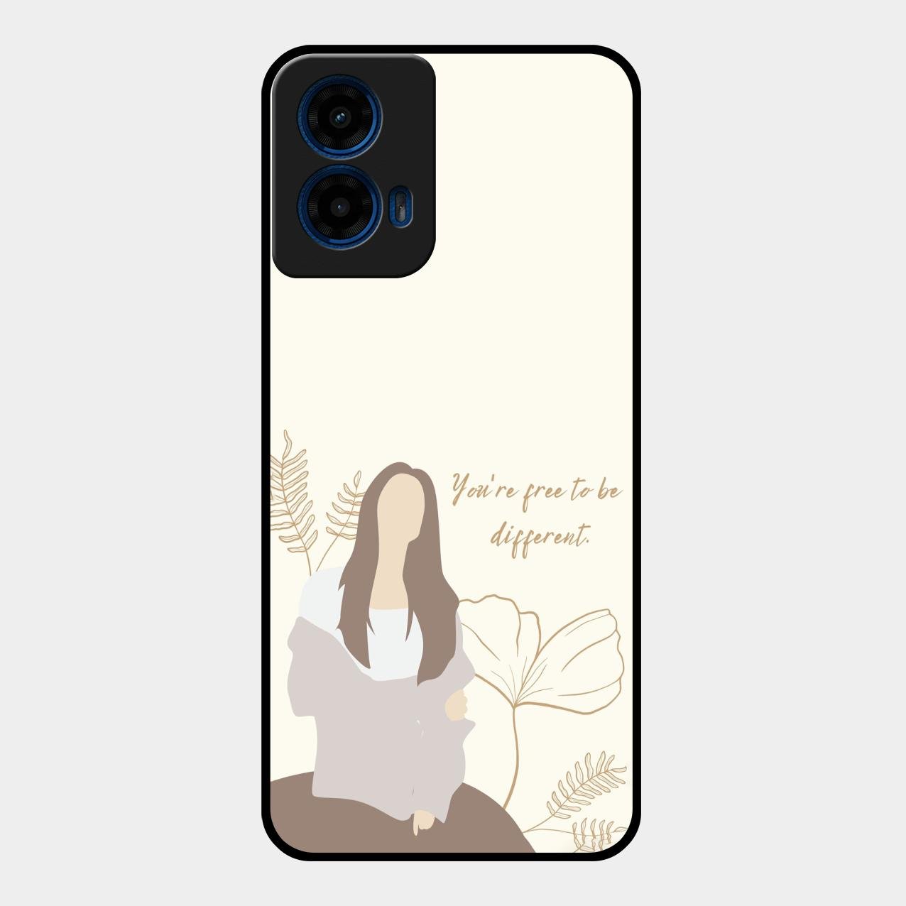 Always Stay Humble And Kind Glass Phone Cover-V2 for Motorola G45 5G