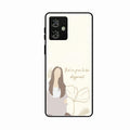 Always Stay Humble And Kind Glass Phone Cover-V2 for Motorola G54 5G