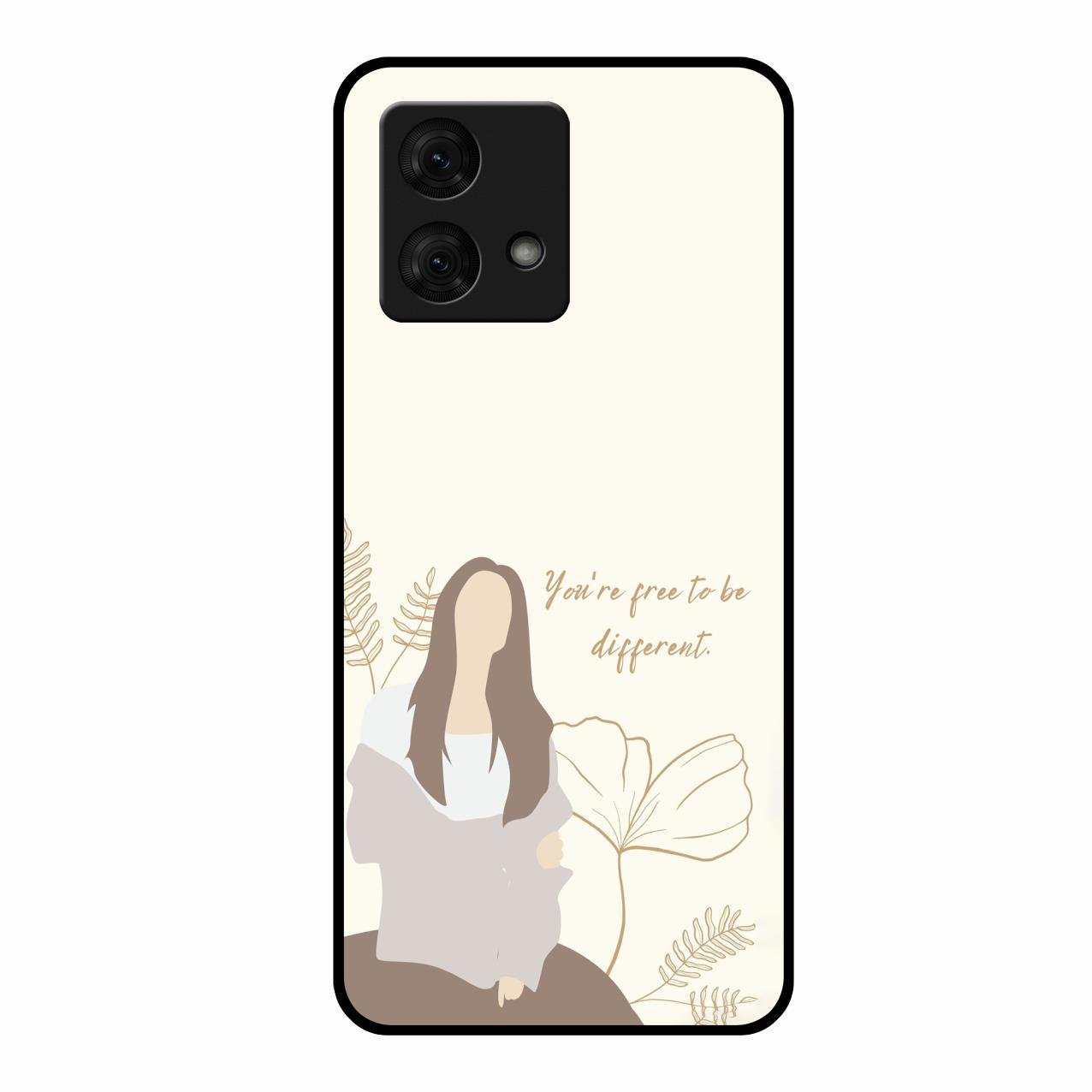 Always Stay Humble And Kind Glass Phone Cover-V2 for Motorola g84 5G
