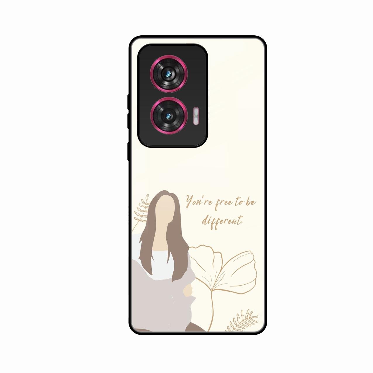 Always Stay Humble And Kind Glass Phone Cover-V2 for Motorola G85 5G