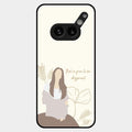 Always Stay Humble And Kind Glass Phone Cover-V2 for Nothing Phone 2A Plus