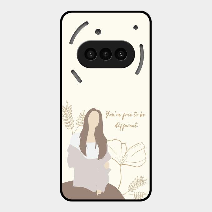 Always Stay Humble And Kind Glass Phone Cover-V2 for Nothing Phone 3A 5G