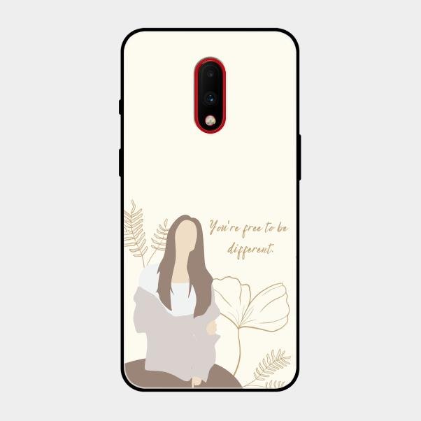 Always Stay Humble And Kind Glass Phone Cover-V2 for Oneplus 7